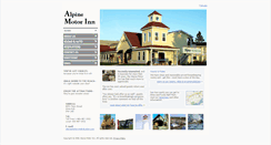 Desktop Screenshot of alpinemotorinn.ca
